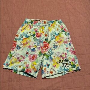 Teddy Fresh Multicolor Floral Shorts